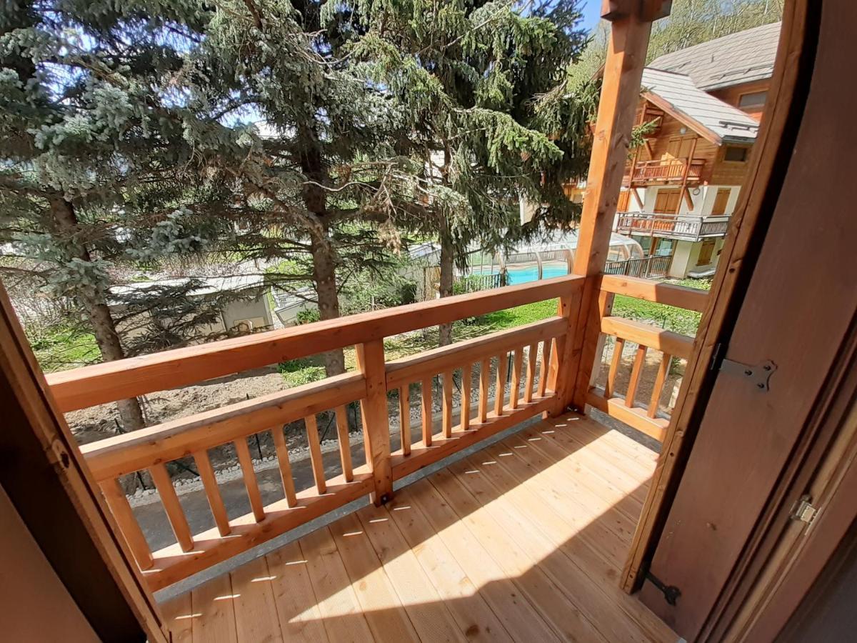 Superbe Appartement T3 4 Etoiles Terrasse Acces Spa Saint-Chaffrey Exterior photo